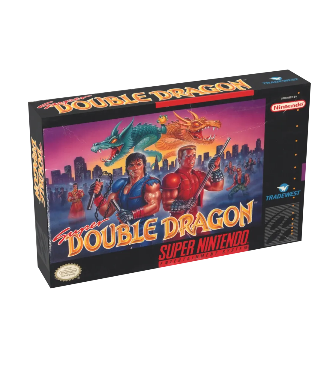 Super Double Dragon Reproduction Box