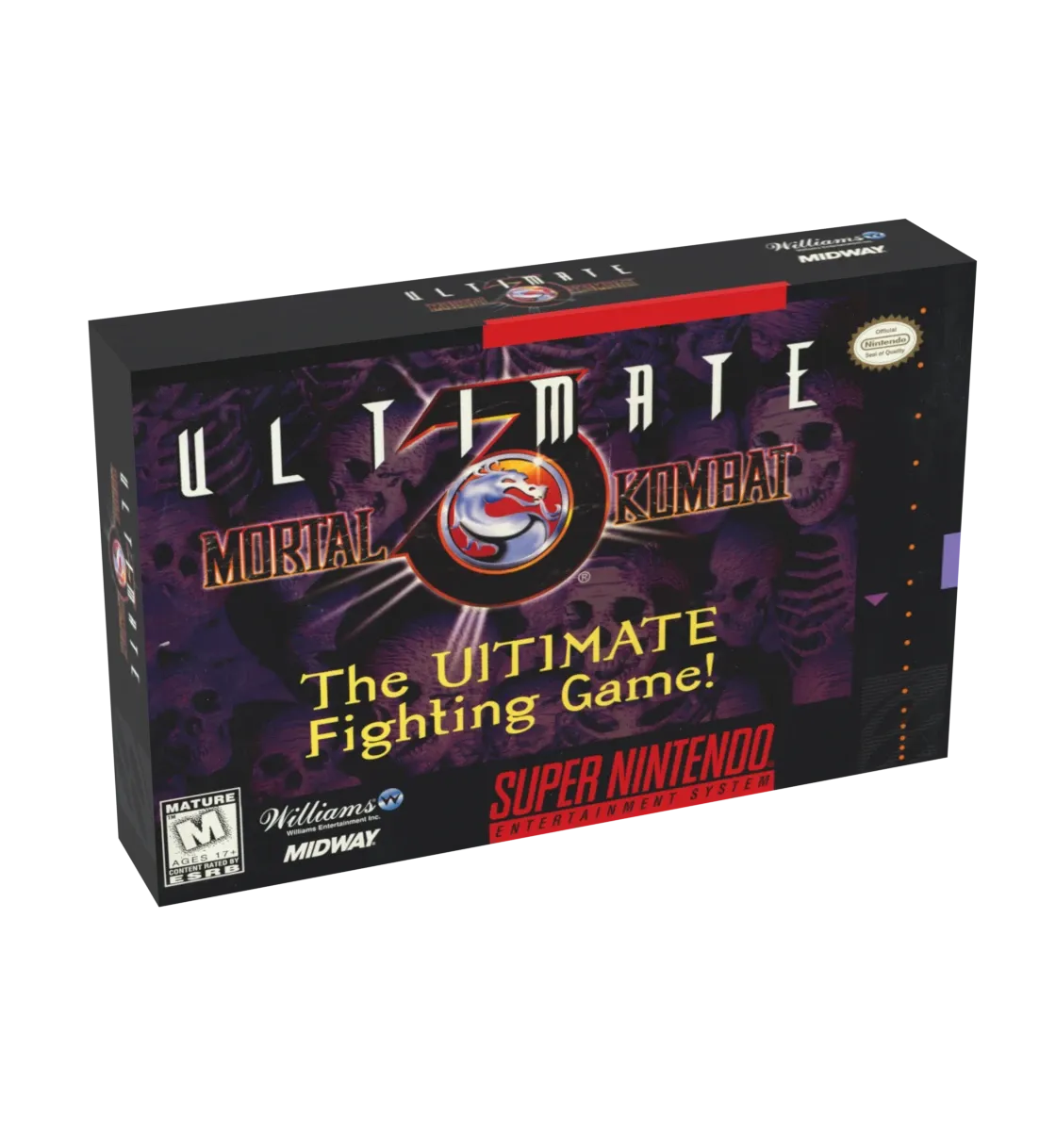 Mortal Kombat 3 Ultimate Reproduction Box
