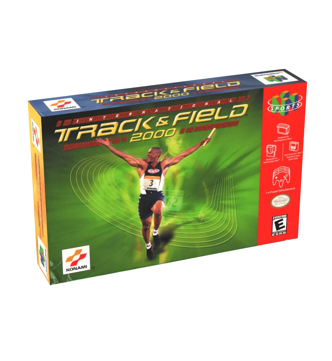 International Track and Field 2000 Reproduction Box