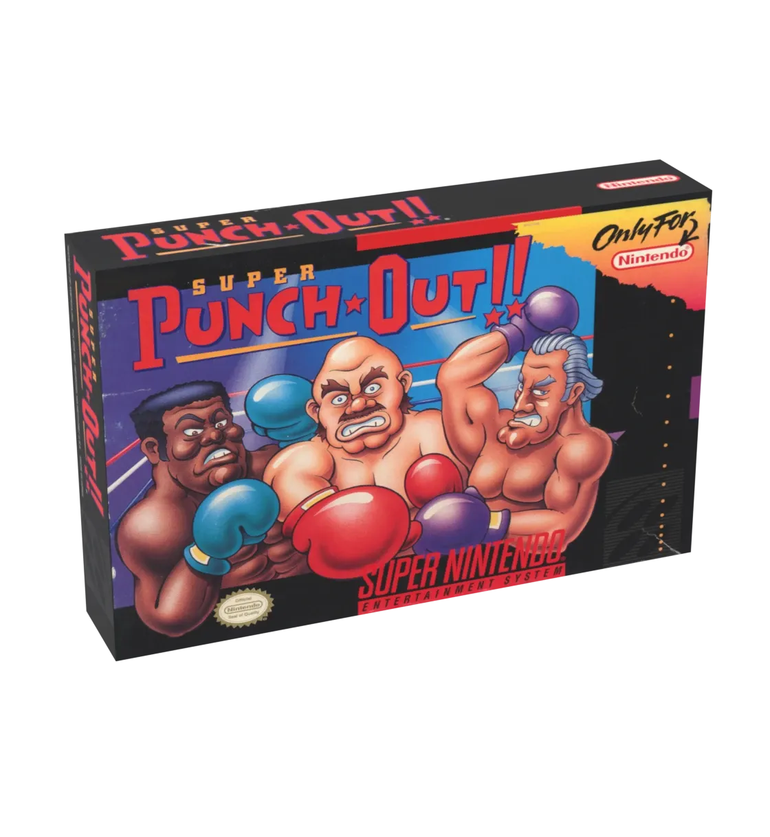 Super Punch Out Reproduction Box