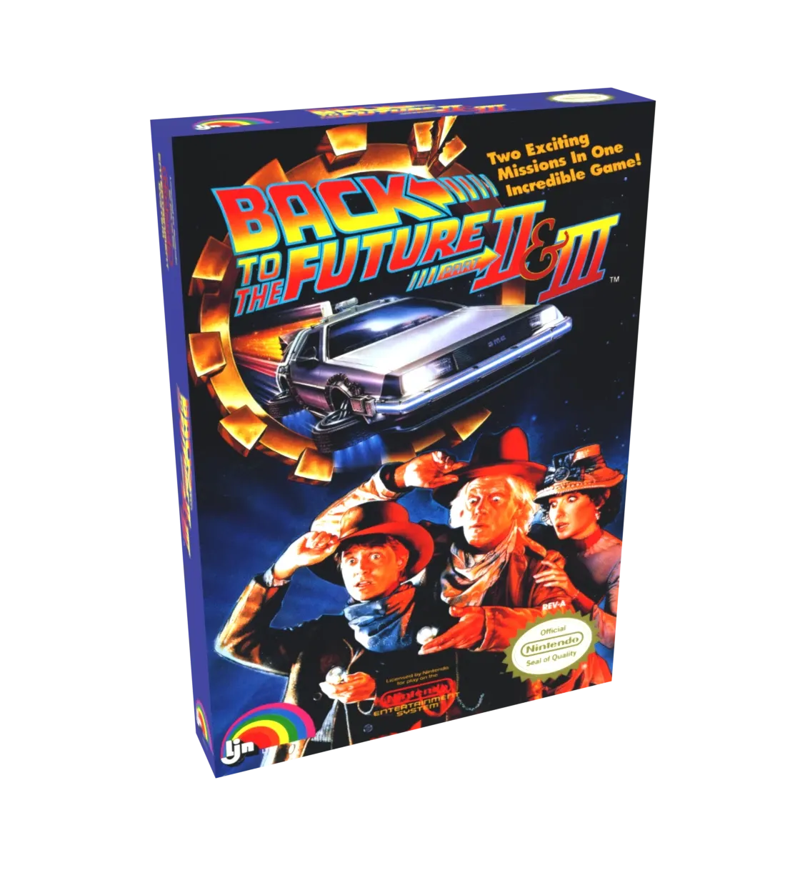 Back to the Future 2 &amp; 3 Reproduction Box