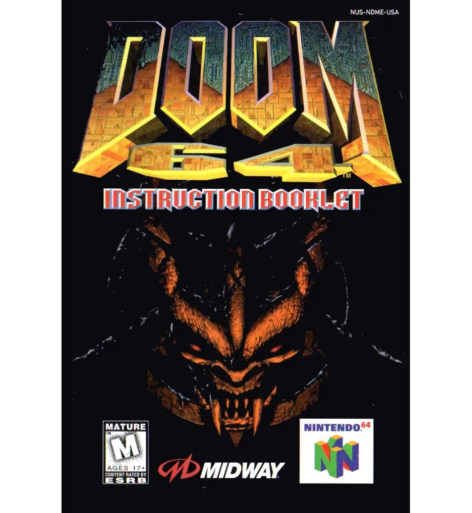 Doom 64 Reproduction Manual