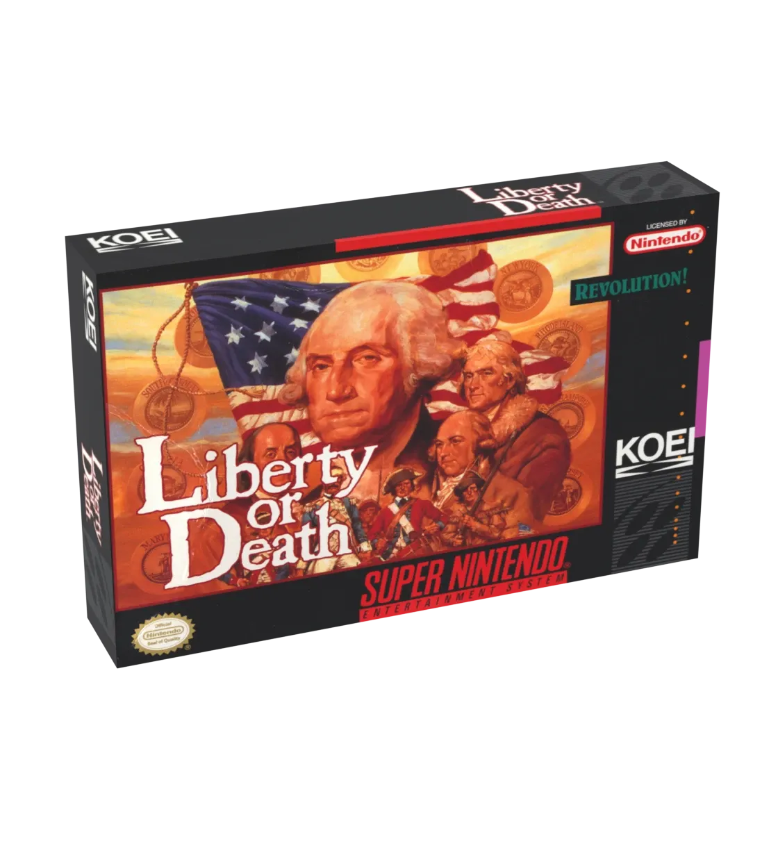 Liberty or Death Reproduction Box