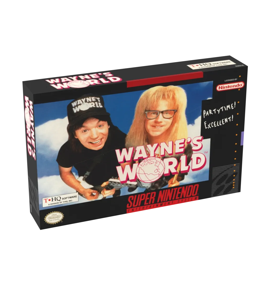 Wayne&#39;s World Reproduction Box