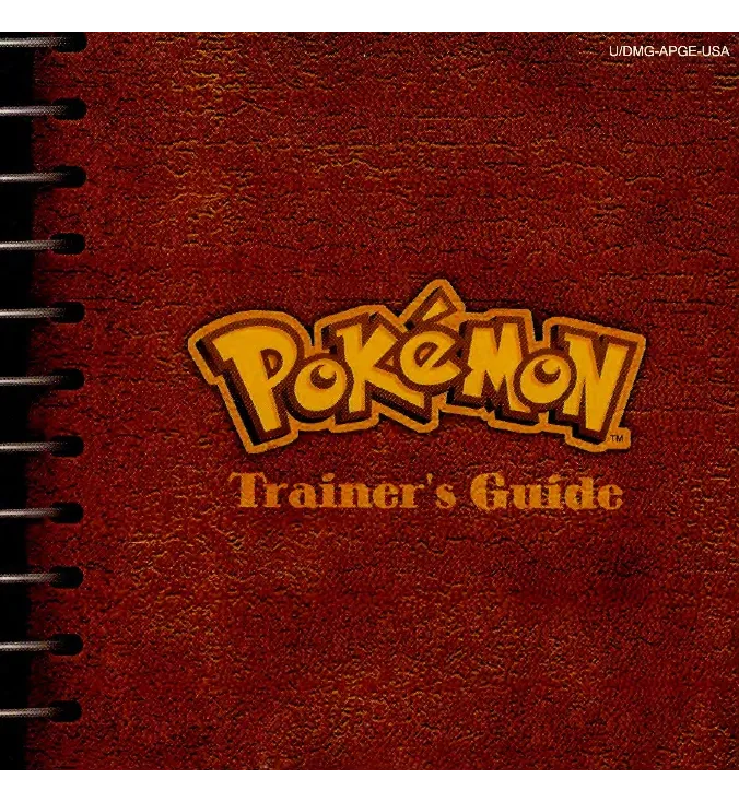 Pokemon Green [Custom] Reproduction Manual
