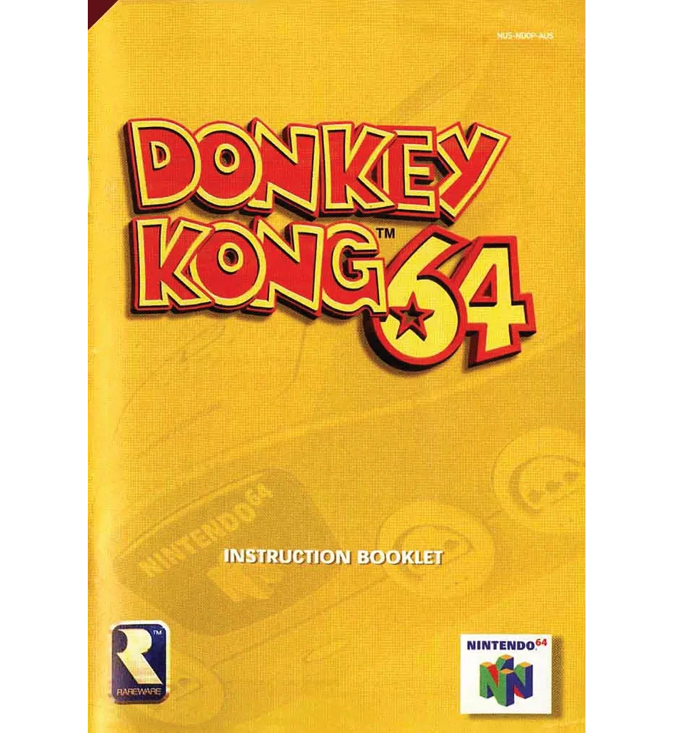 Donkey Kong 64 Reproduction Manual
