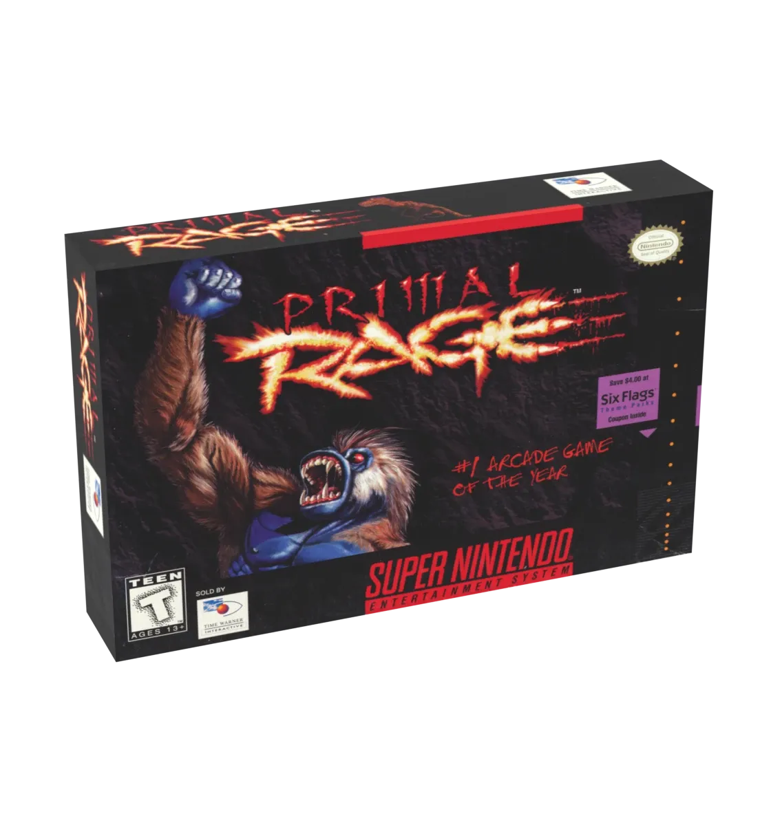 Primal Rage Reproduction Box