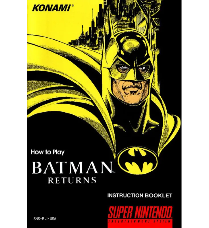 Batman Returns Reproduction Manual
