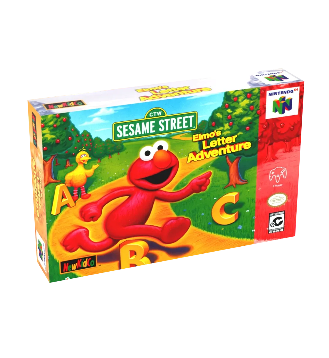 Elmo&#39;s Letter Adventure Reproduction Box
