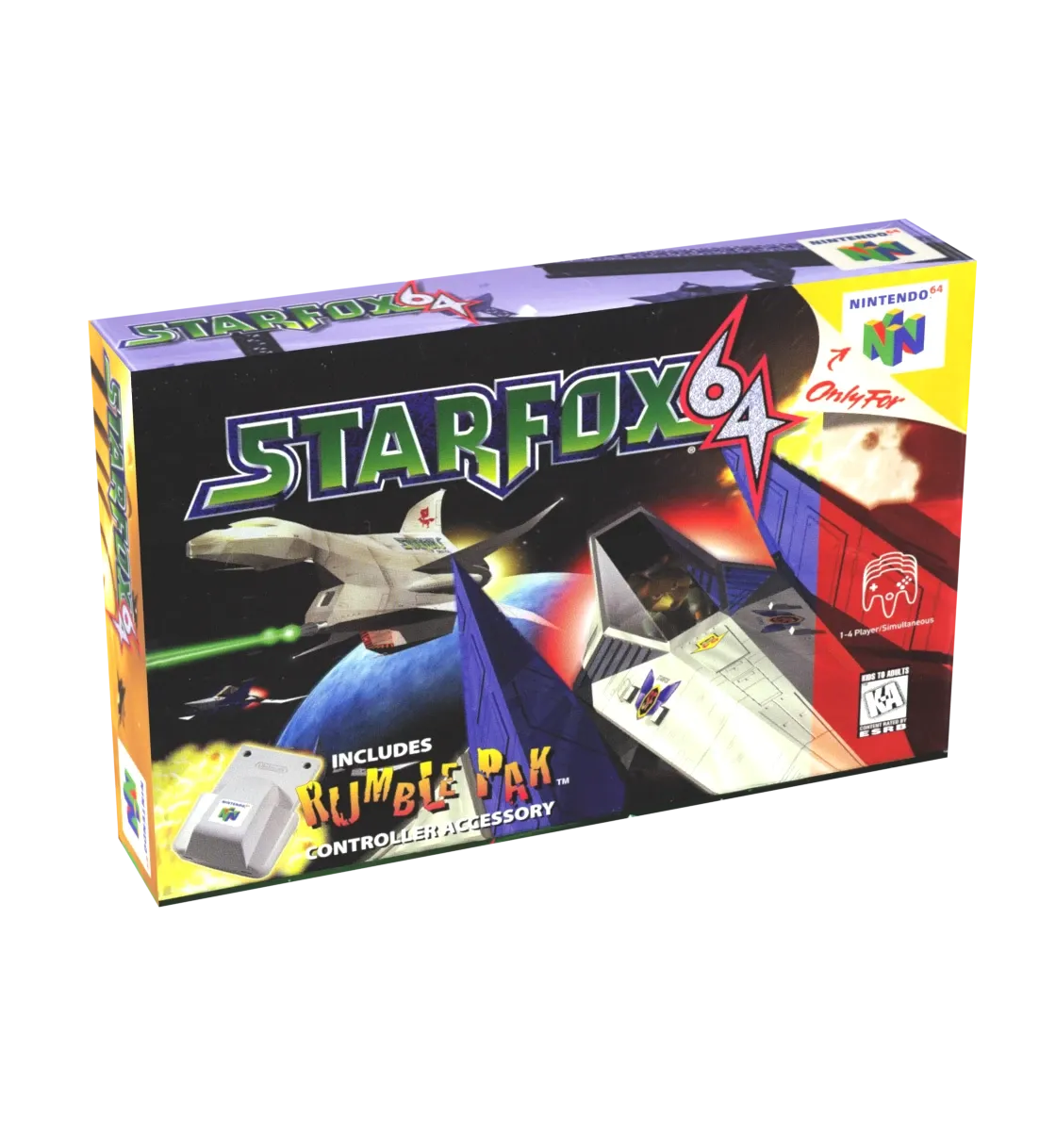 Star Fox 64 [Custom] Reproduction Box