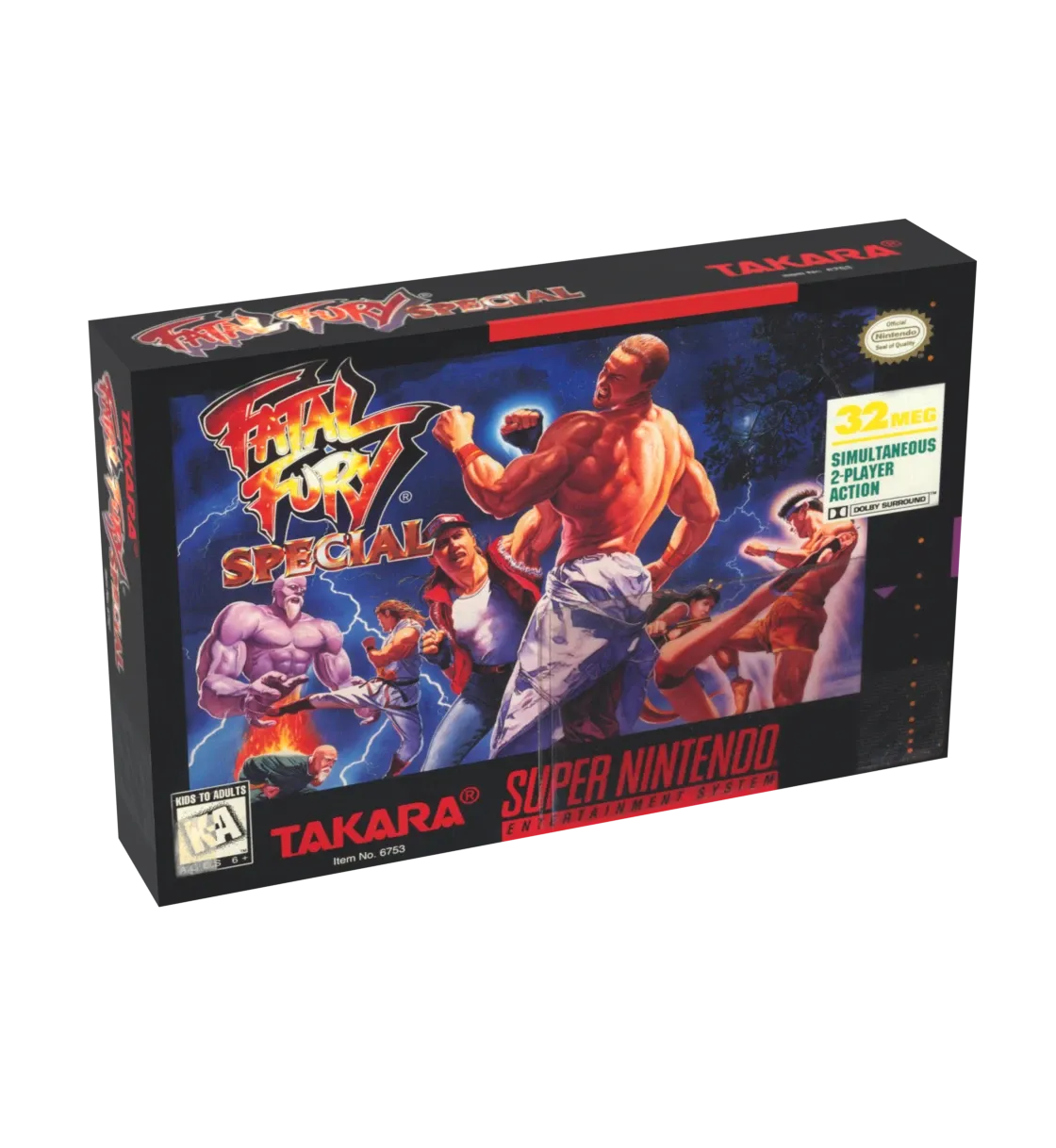 Fatal Fury Special Reproduction Box