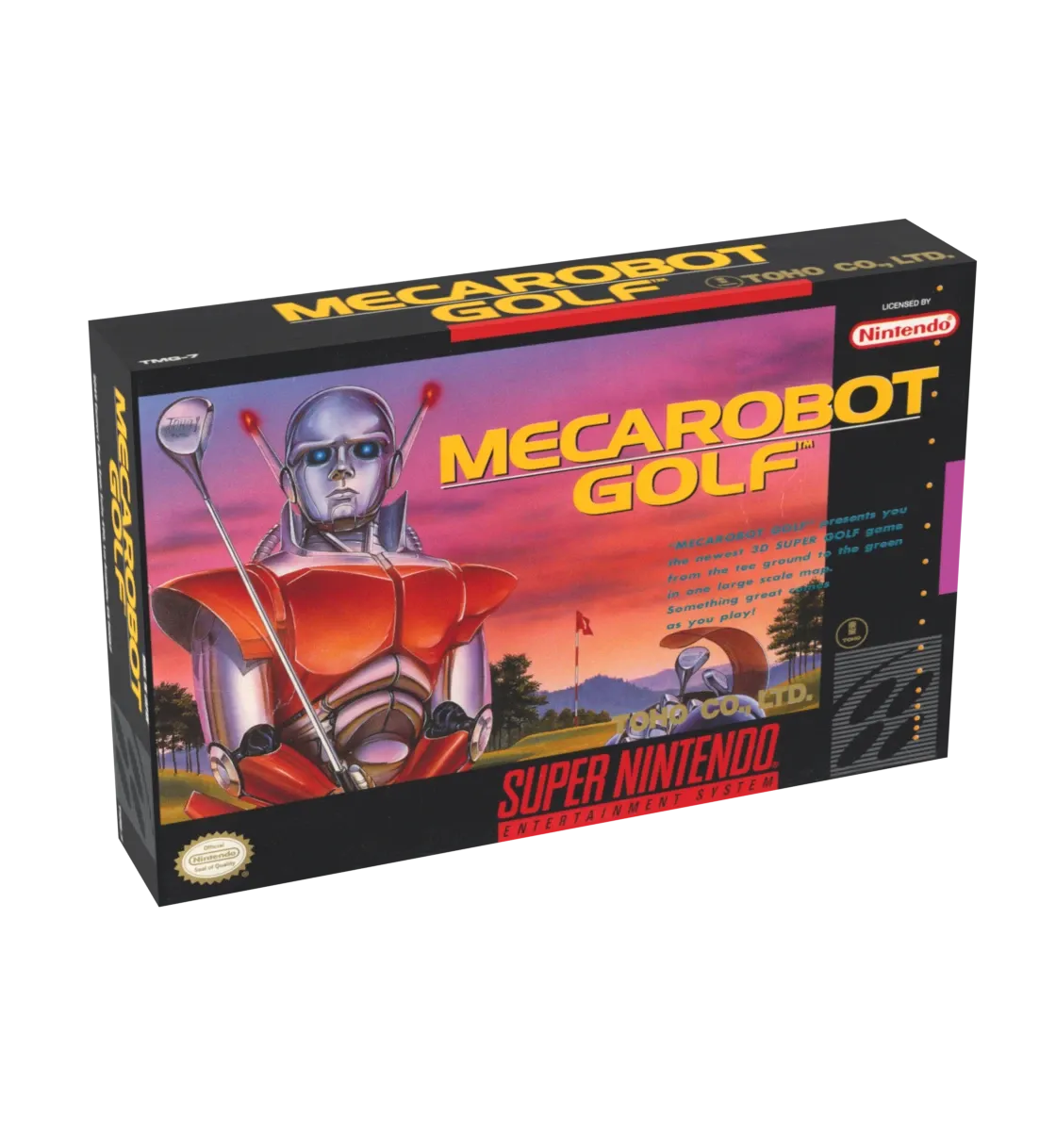 Mecarobot Golf Reproduction Box