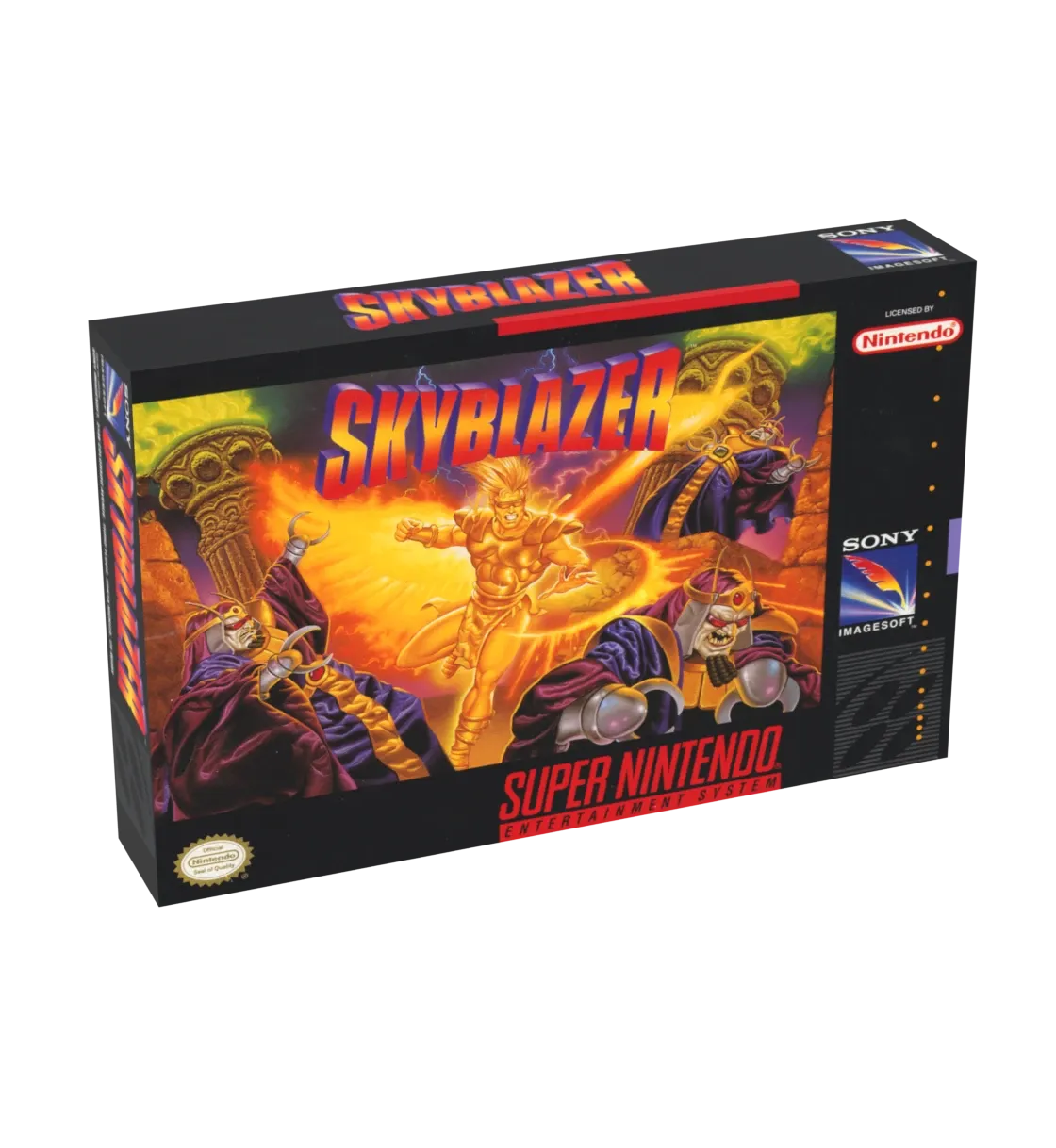 Skyblazer Reproduction Box
