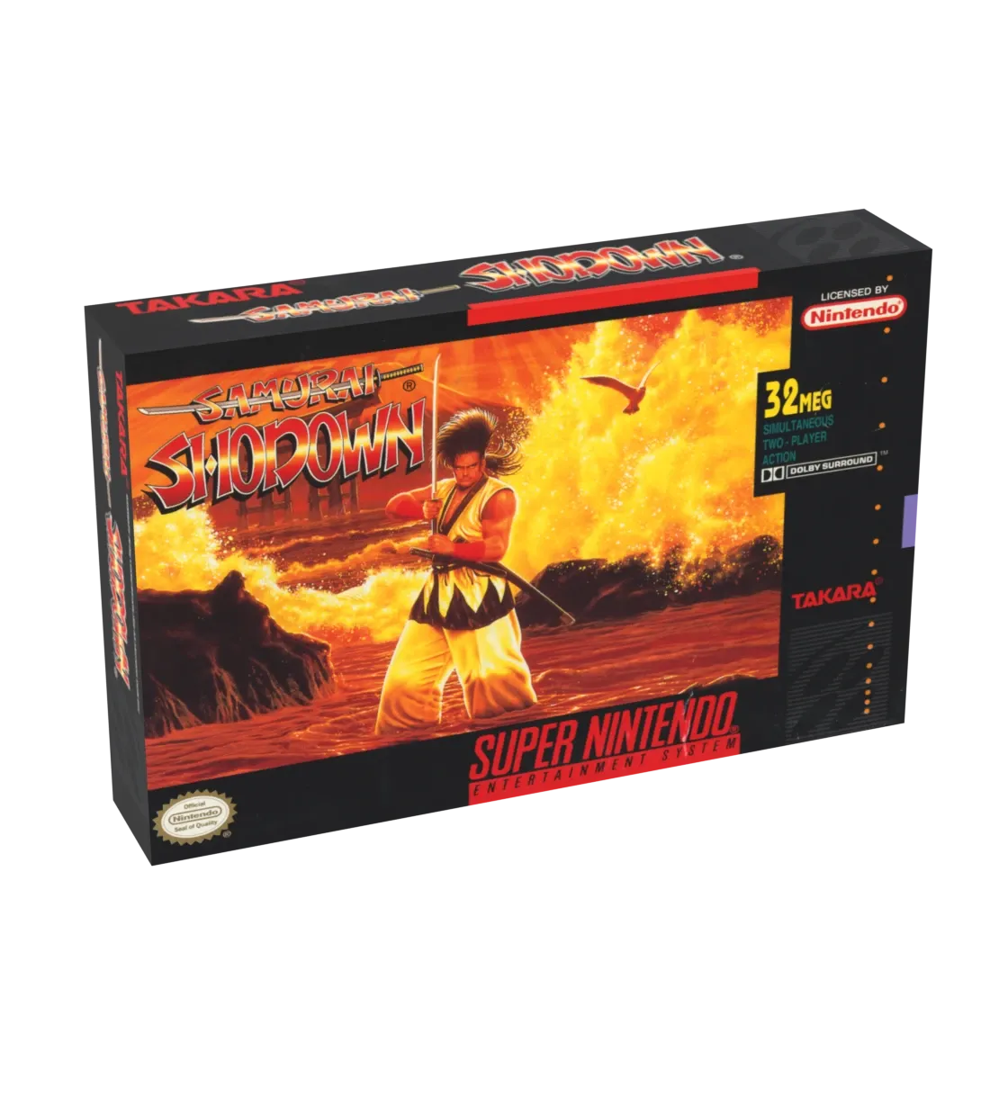 Samurai Shodown Reproduction Box