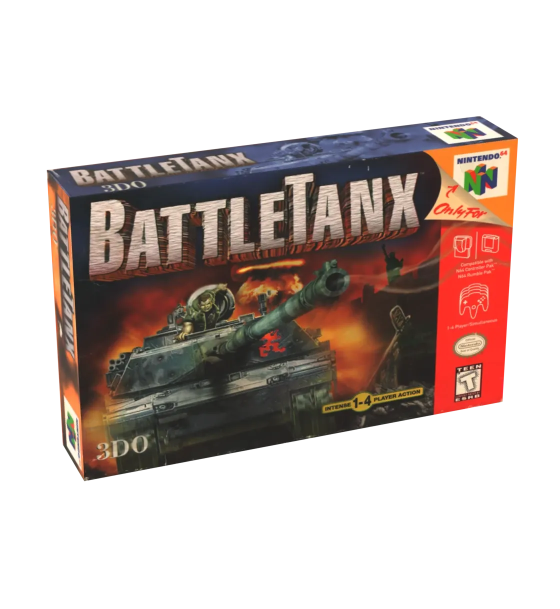 Battle Tanx Reproduction Box