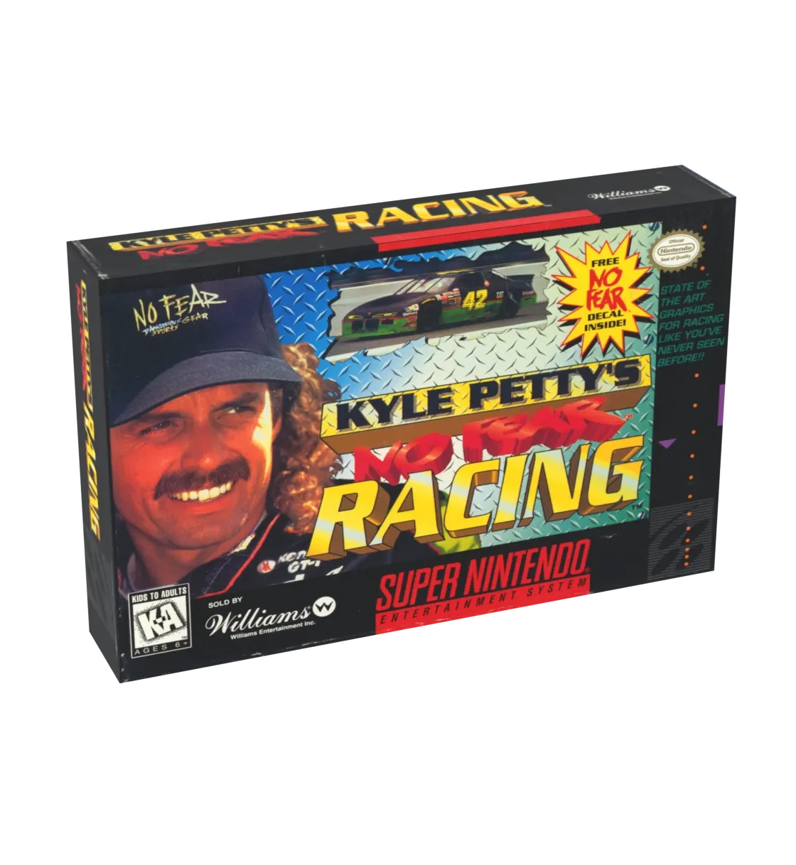 Kyle Petty&#39;s No Fear Racing Reproduction Box