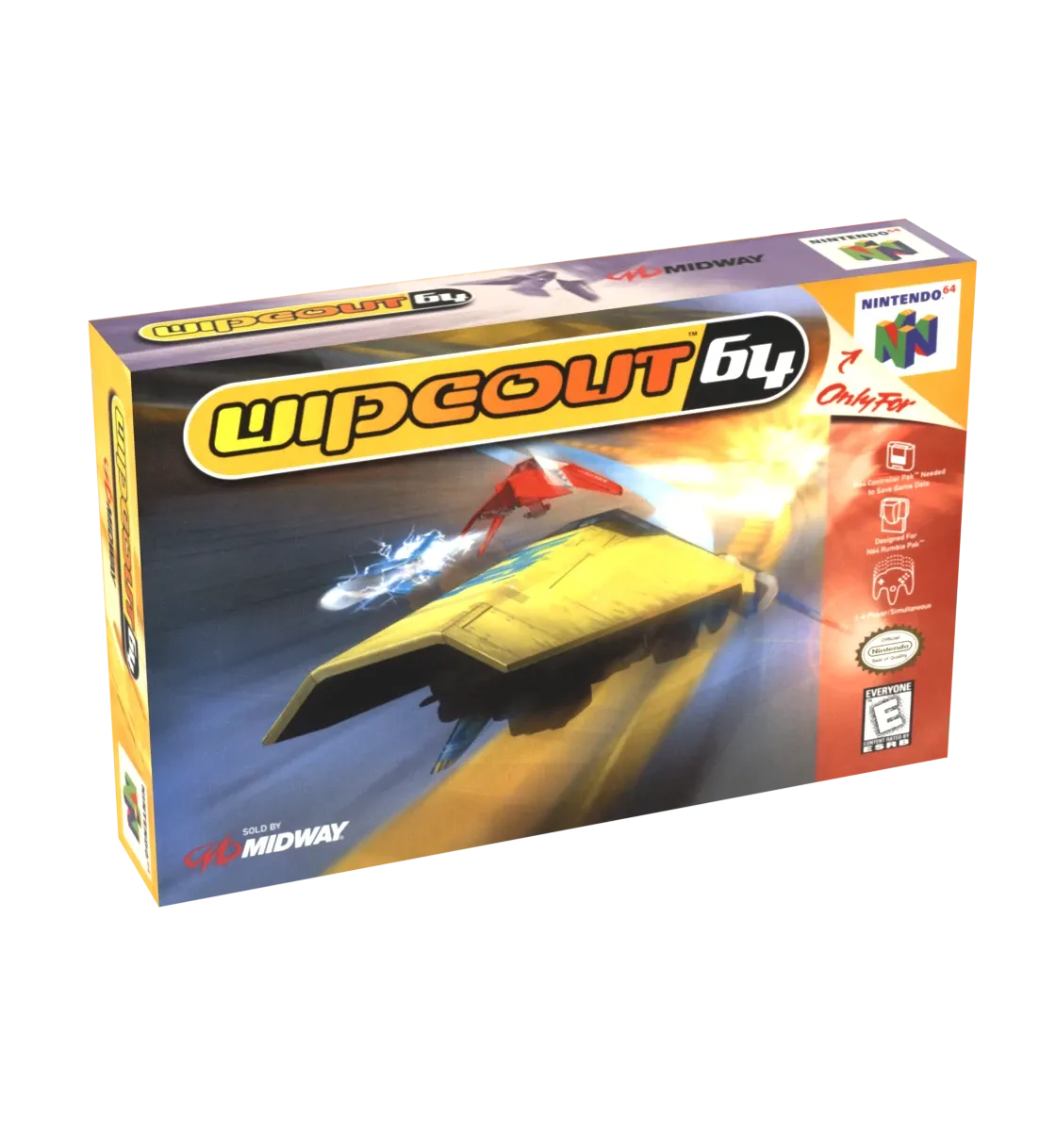 Wipeout 64 Reproduction Box