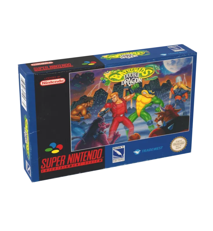 Battletoads Double Dragon Reproduction Box
