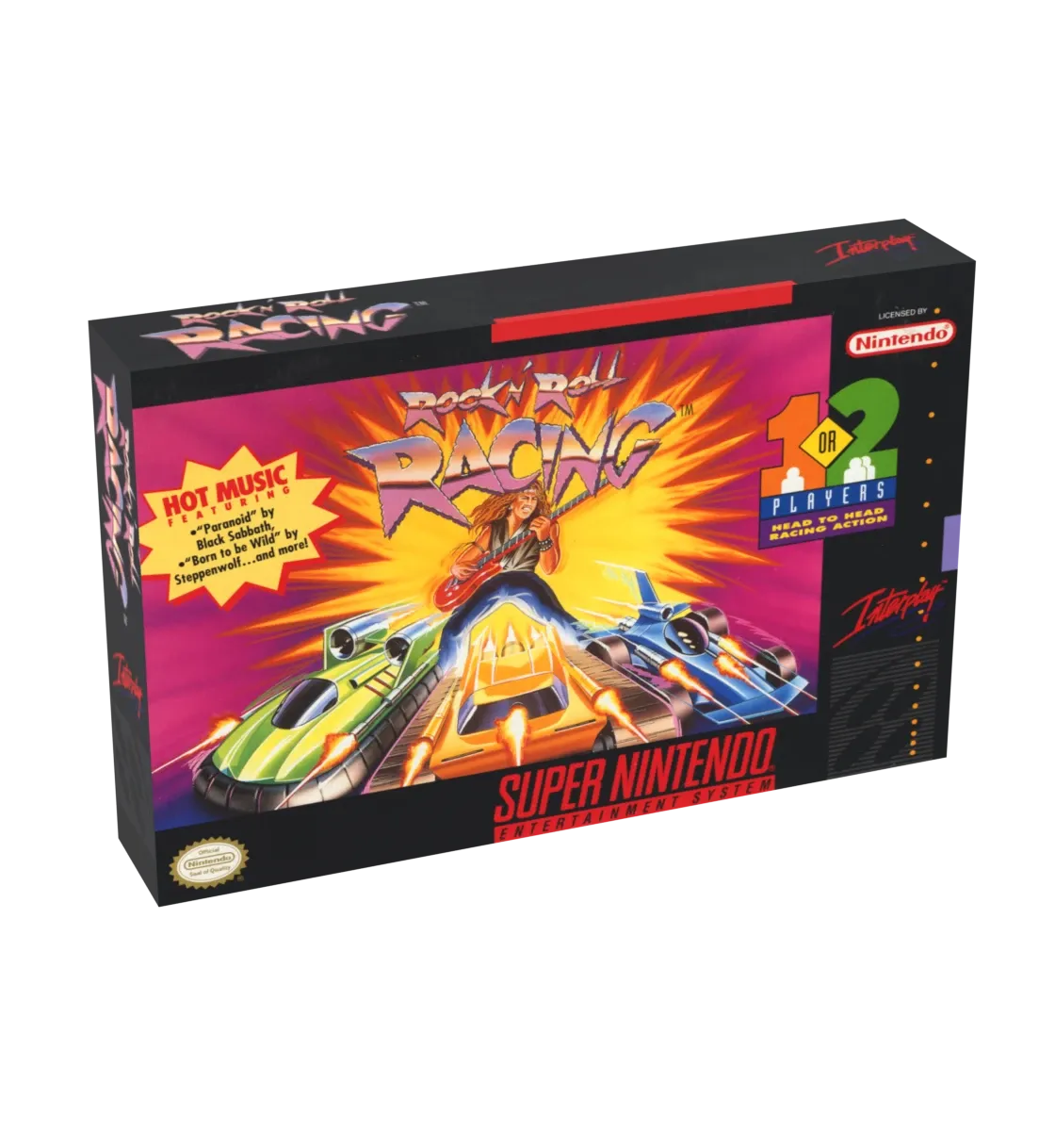 Rock N Roll Racing Reproduction Box