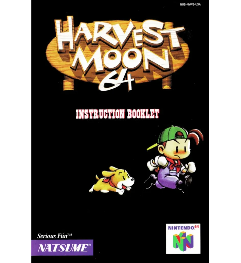 Harvest Moon 64 Reproduction Manual