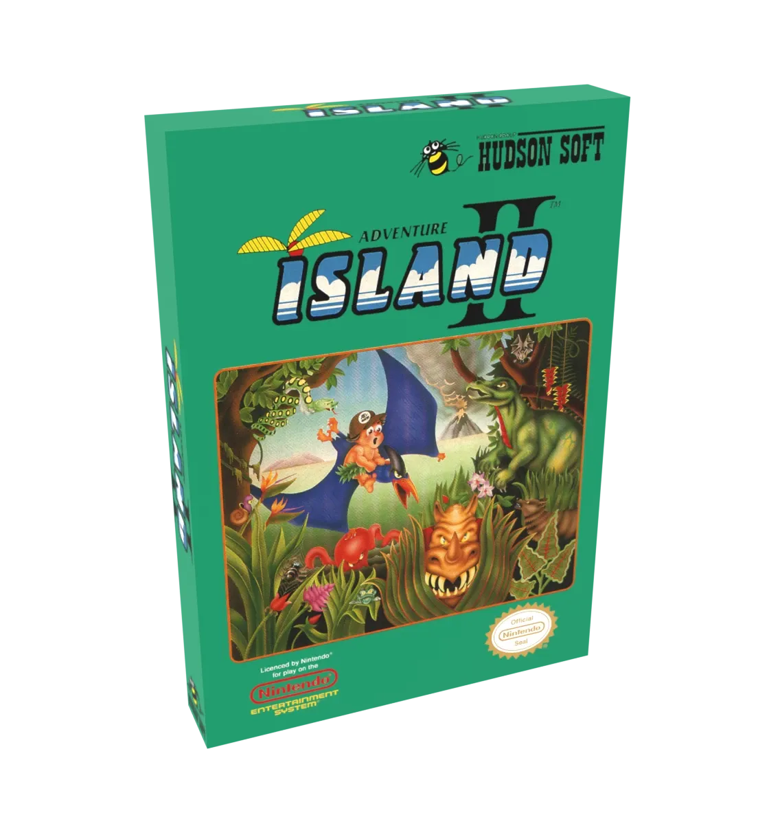Adventure Island 2 Reproduction Box