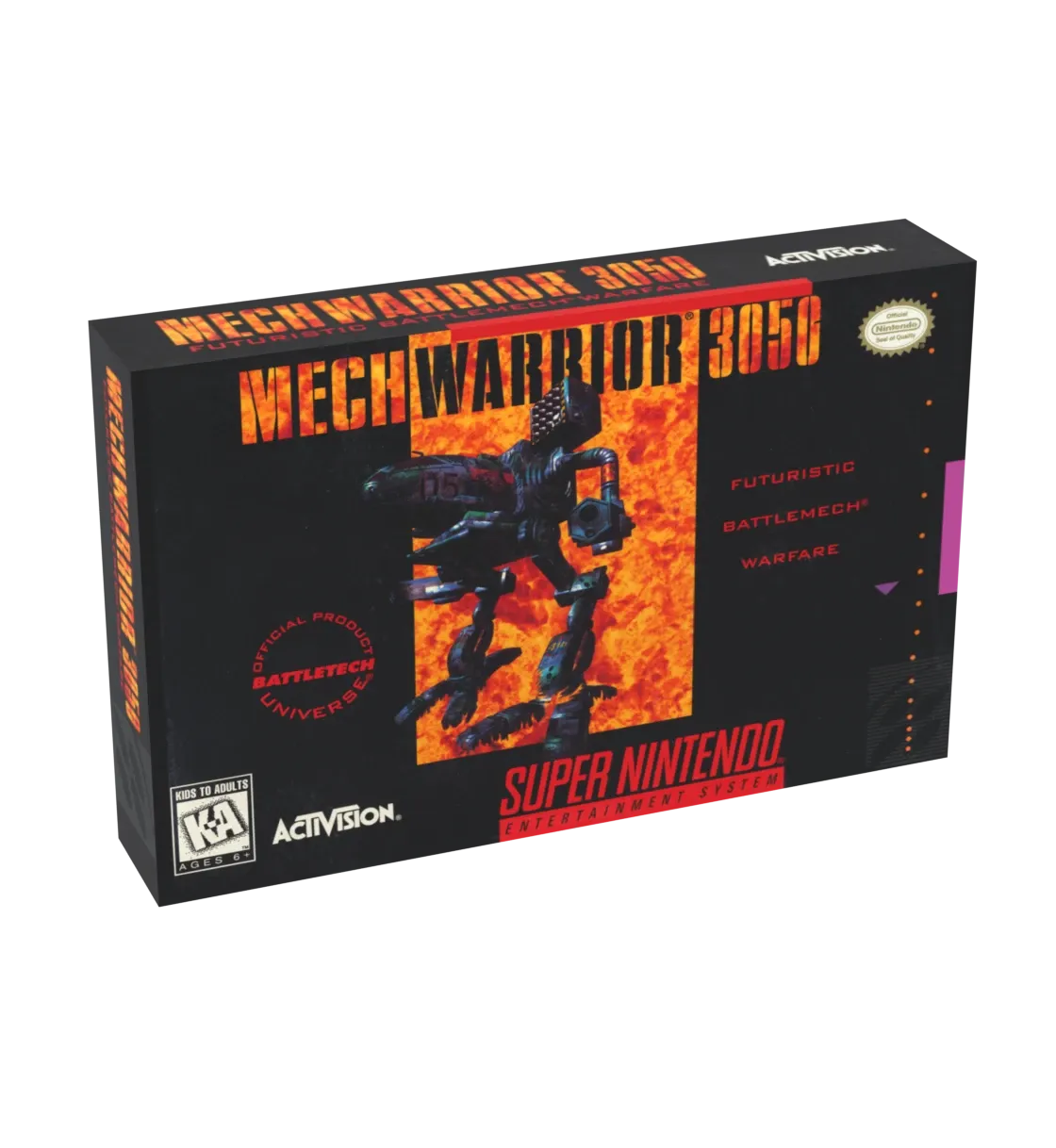 MechWarrior 3050 Reproduction Box