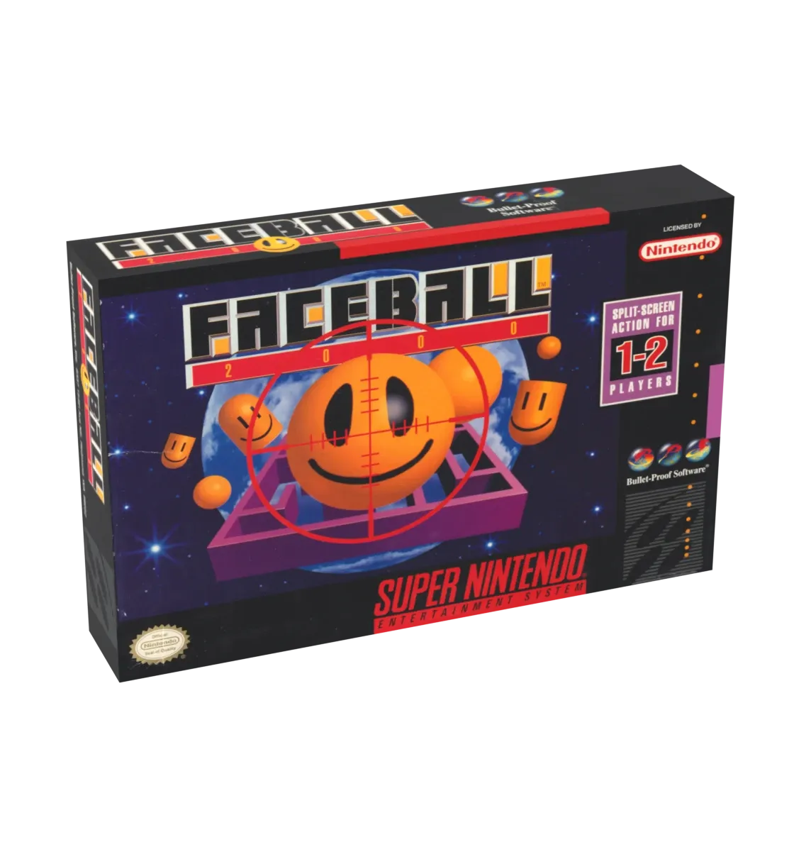Faceball 2000 Reproduction Box