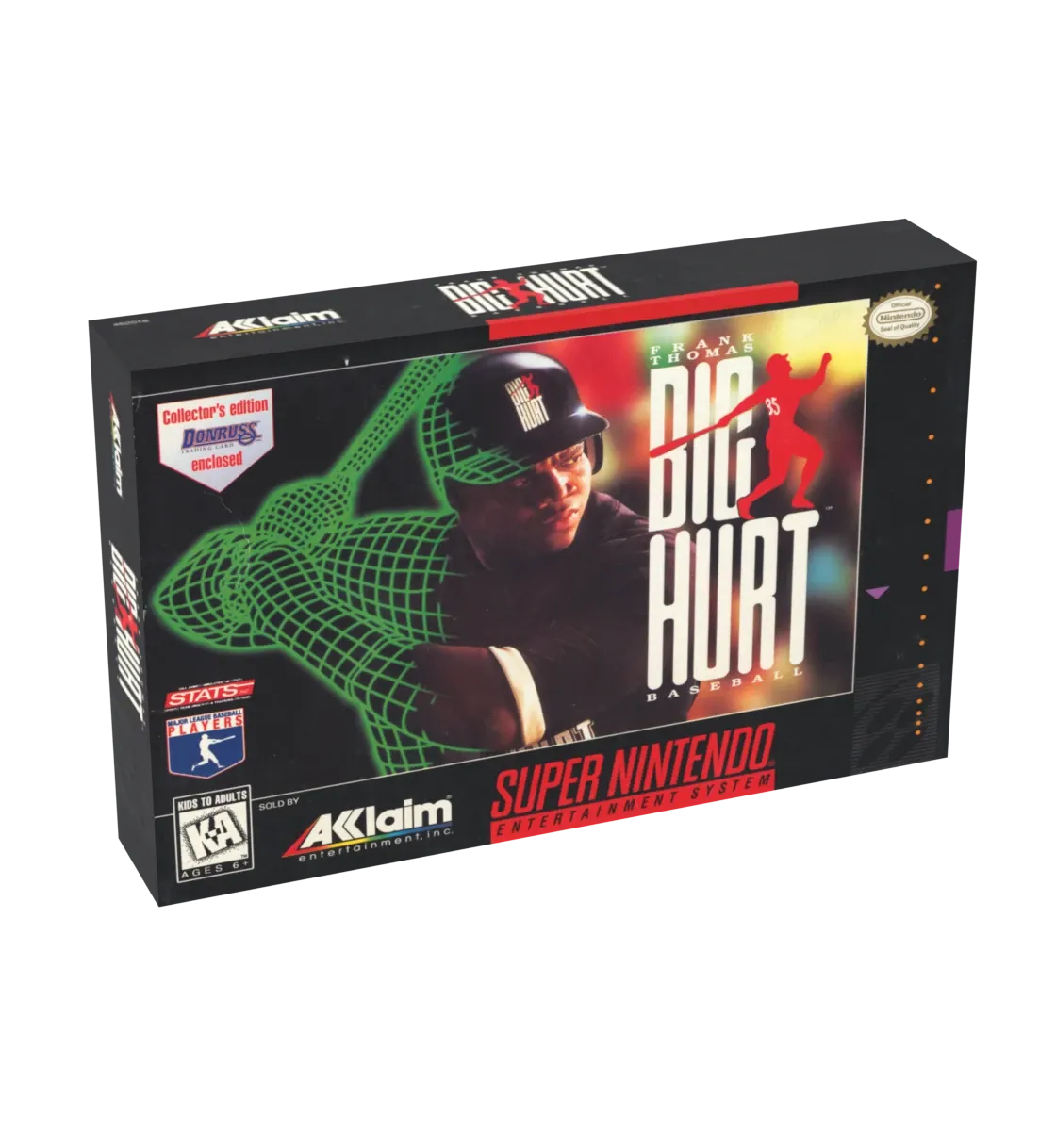 Frank Thomas Big Hurt Baseball Reproduction Box
