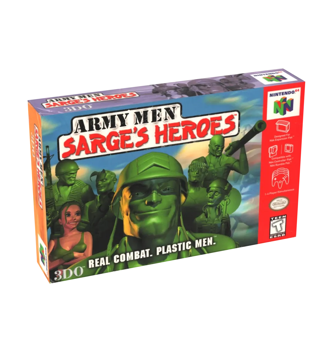 Army Men Sarge&#39;s Heroes Reproduction Box