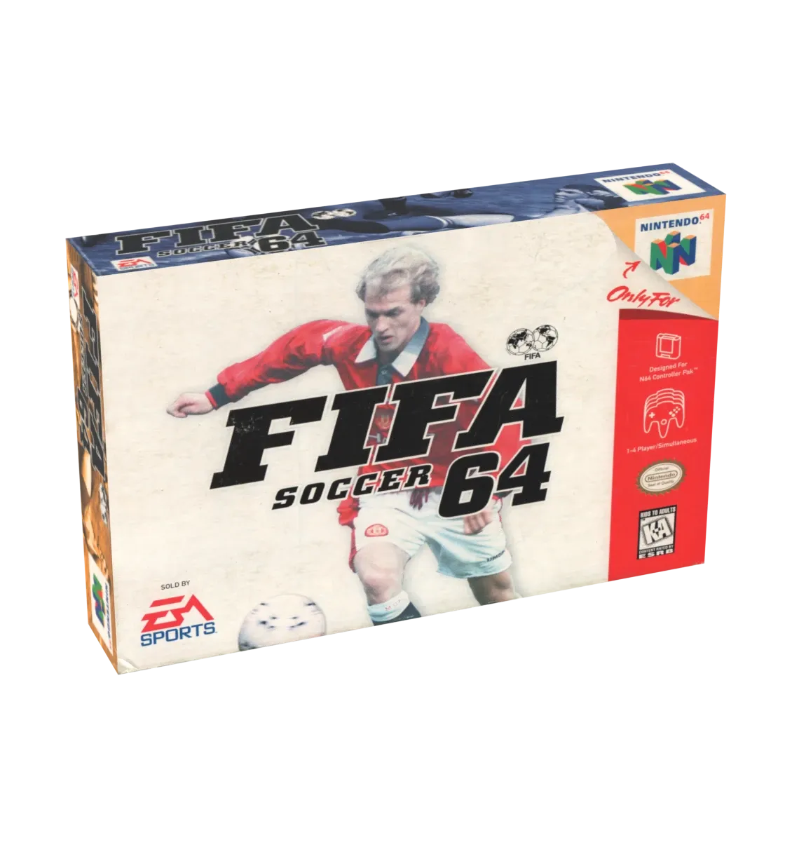 Fifa Soccer 64 Reproduction Box