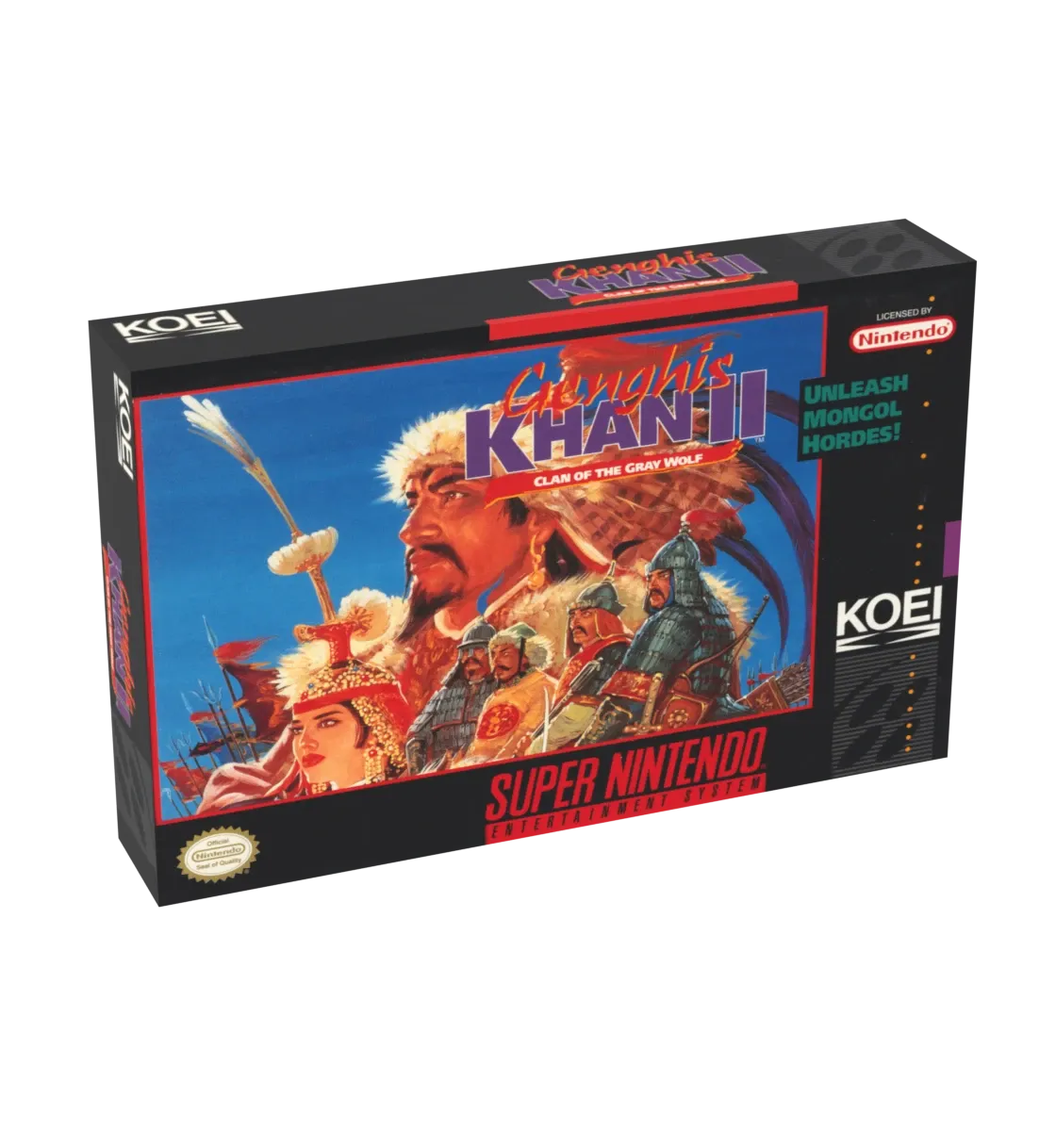 Genghis Kahn 2 Reproduction Box