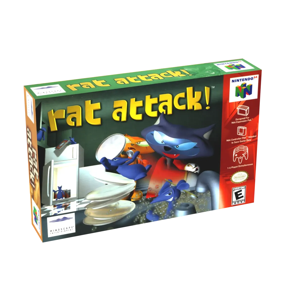 Rat Attack! Reproduction Box