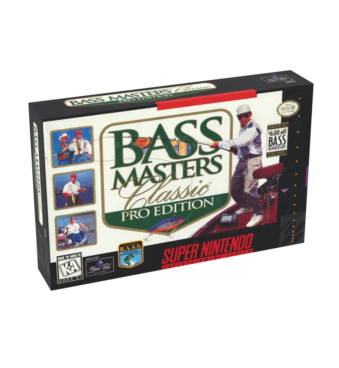 Bass Masters Classic Pro Edition Reproduction Box