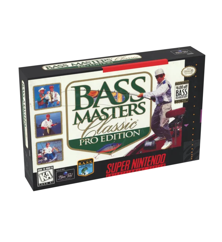 Bass Masters Classic Pro Edition Reproduction Box
