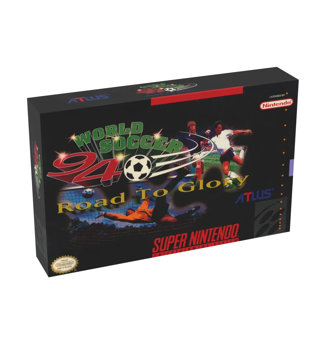 World Soccer 94 Reproduction Box
