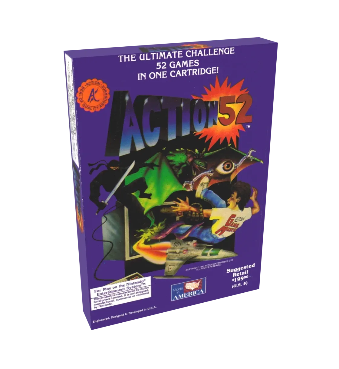 Action 52 Reproduction Box