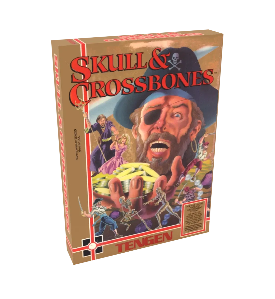 Skull and Crossbones Reproduction Box