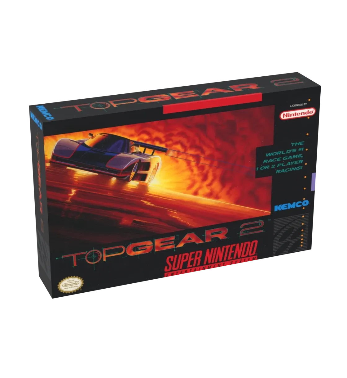 Top Gear 2 Reproduction Box