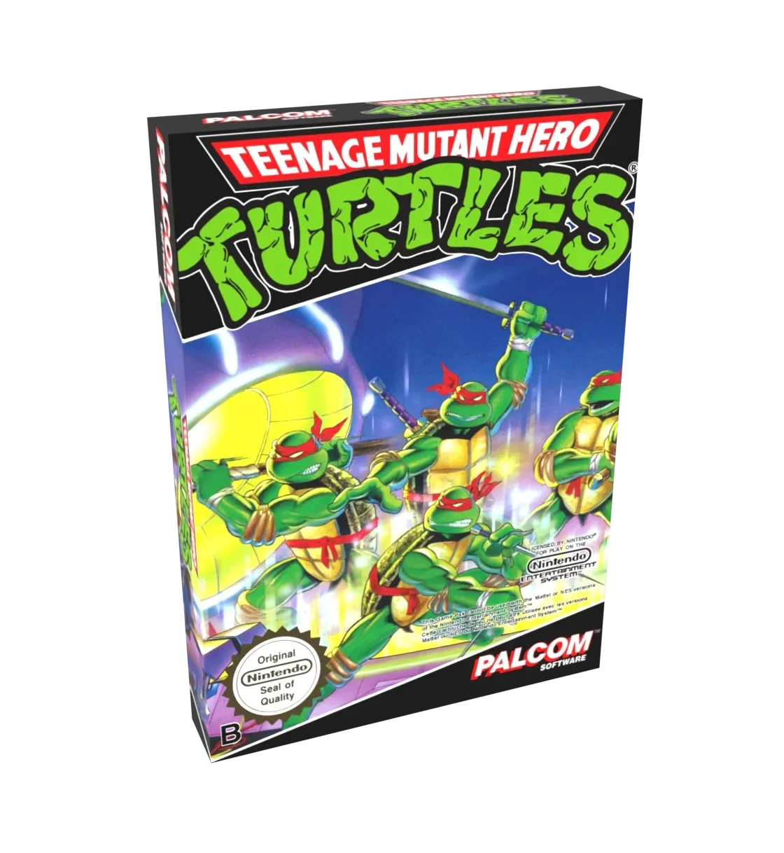 Teenage Mutant Hero Turtles Reproduction Box