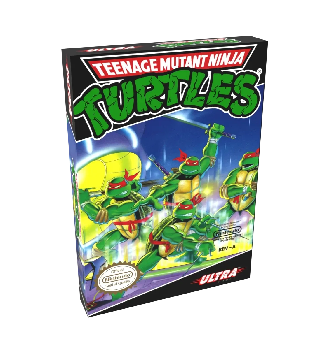 Teenage Mutant Ninja Turtles Reproduction Box