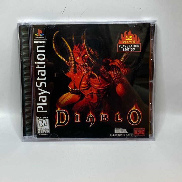 Diablo | NTSC | Playstation | PS1 | En | Reproduction Case and Booklet - NO GAME