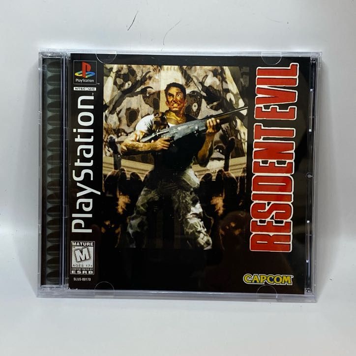 Resident Evil | NTSC | Playstation | PS1 | En | Reproduction Case and Booklet - NO GAME