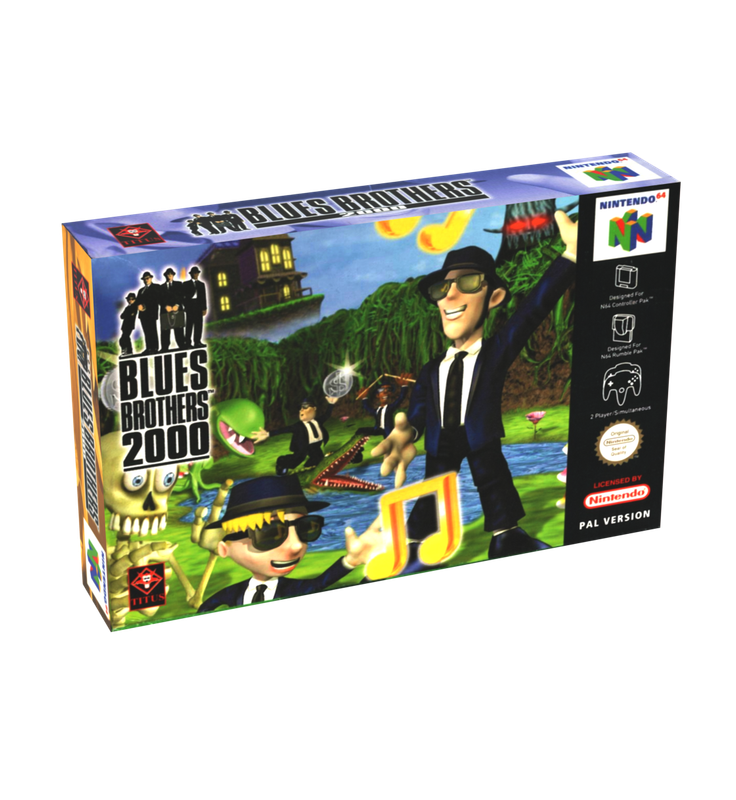 Blues Brothers 2000 Reproduction Box