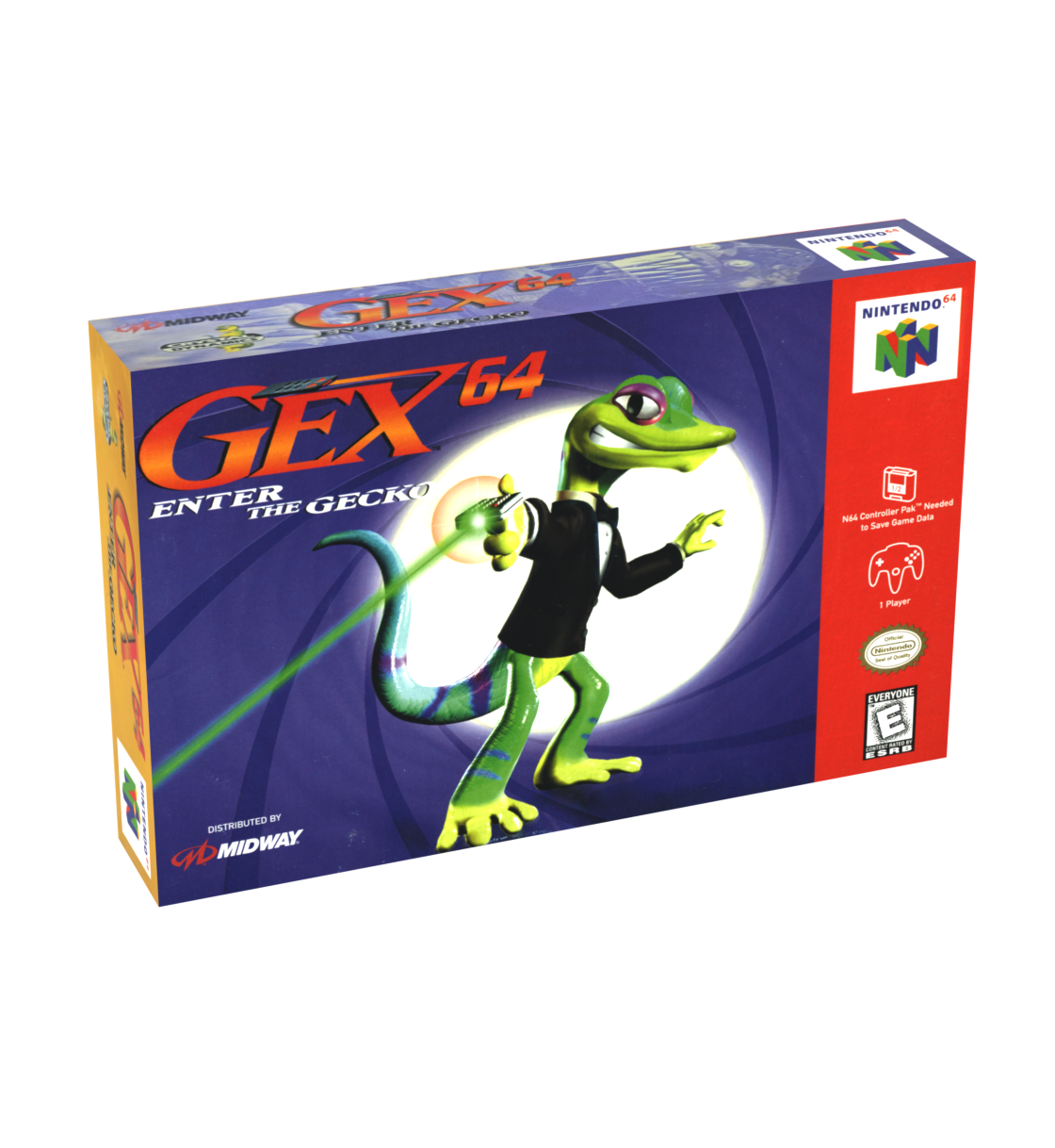 Gex 64 Reproduction Box