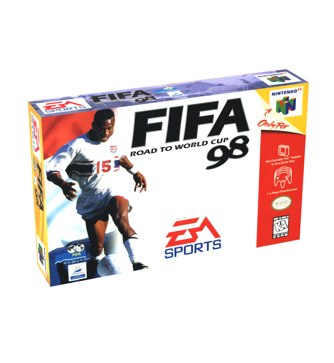 FIFA World Cup 98 Reproduction Box