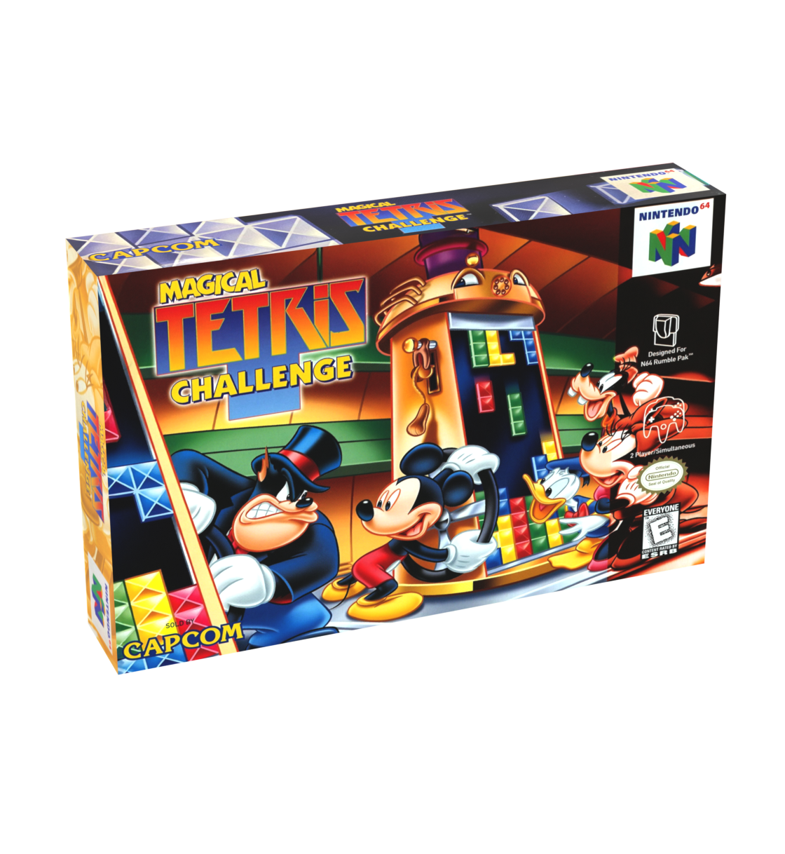 Tetris Magical Challenge Reproduction Box