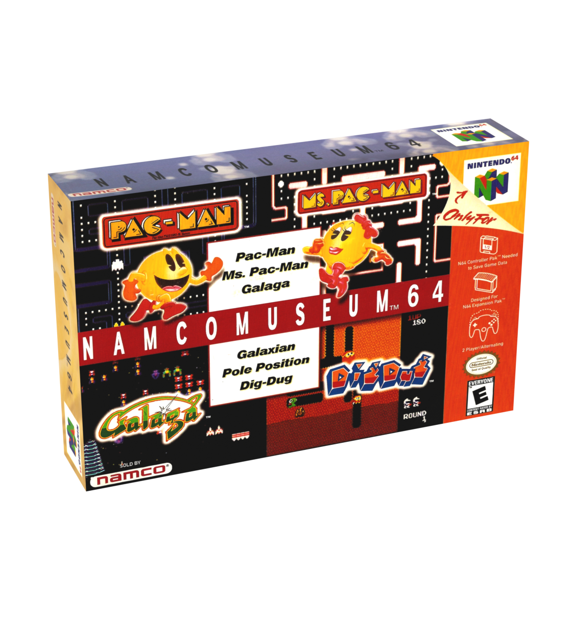 Namco Museum Reproduction Box