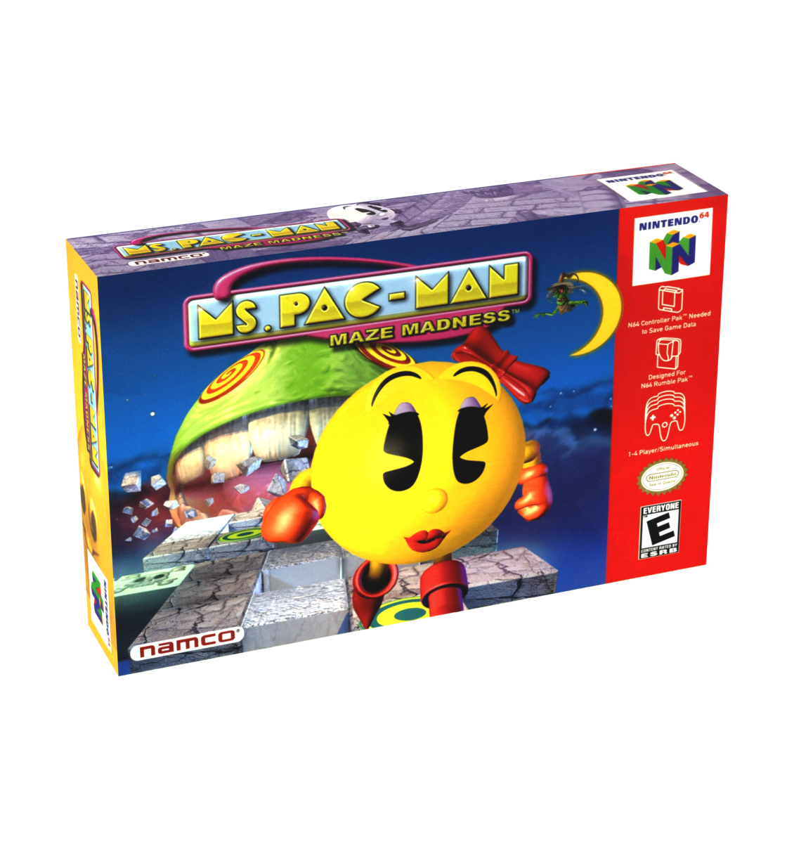 Ms. Pac-man Reproduction Box