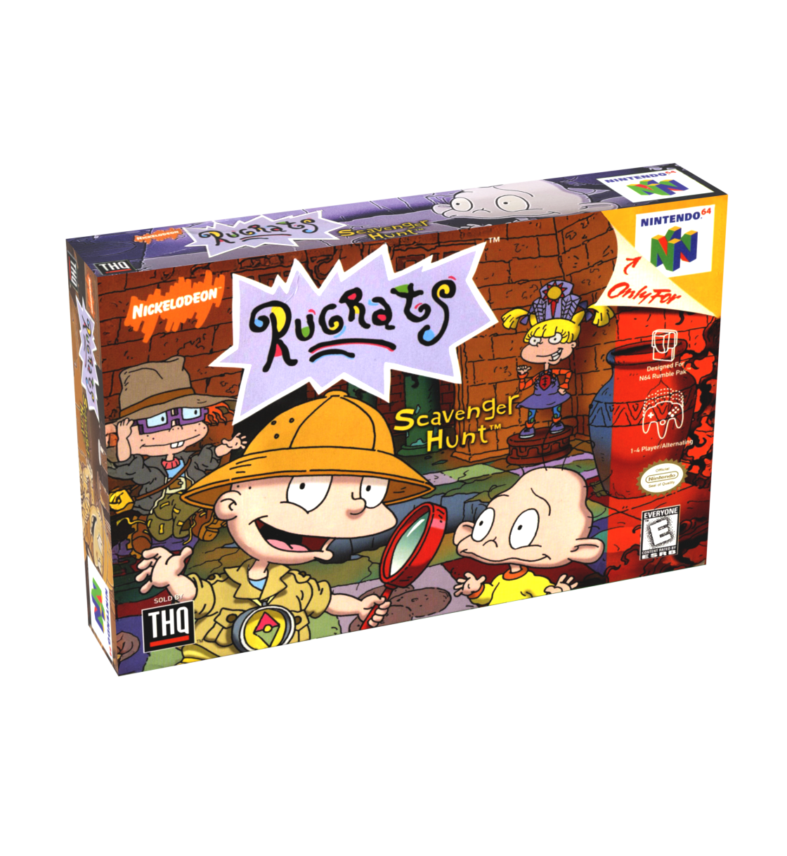 Rugrats in Paris Reproduction Box