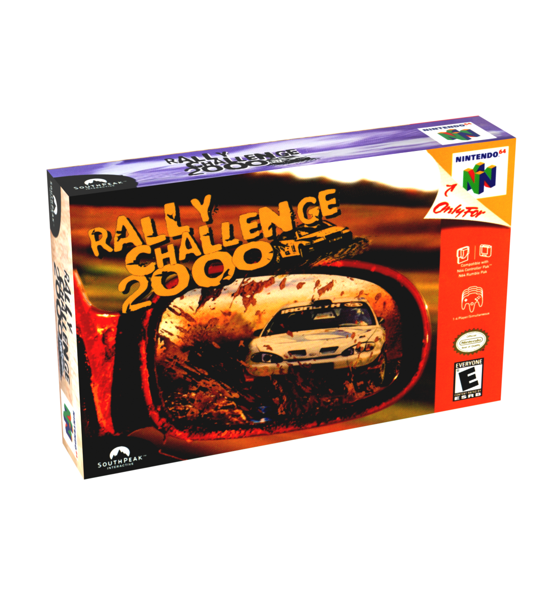 Rally Challenge 2000 Reproduction Box
